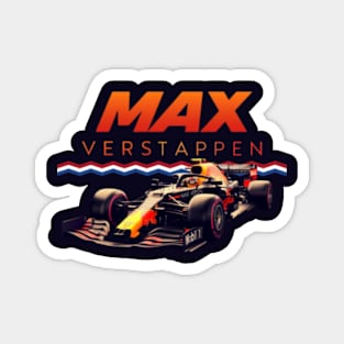 Max Verstappen, formula 1, F1 driver, red bull reacing team Magnet