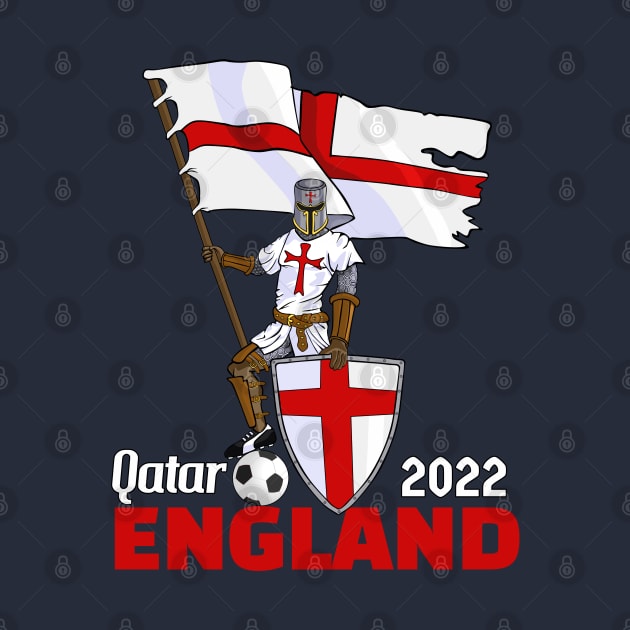 England Qatar World Cup 2022 by Ashley-Bee