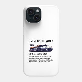 Driver's Heaven : Hachiroku GT Phone Case