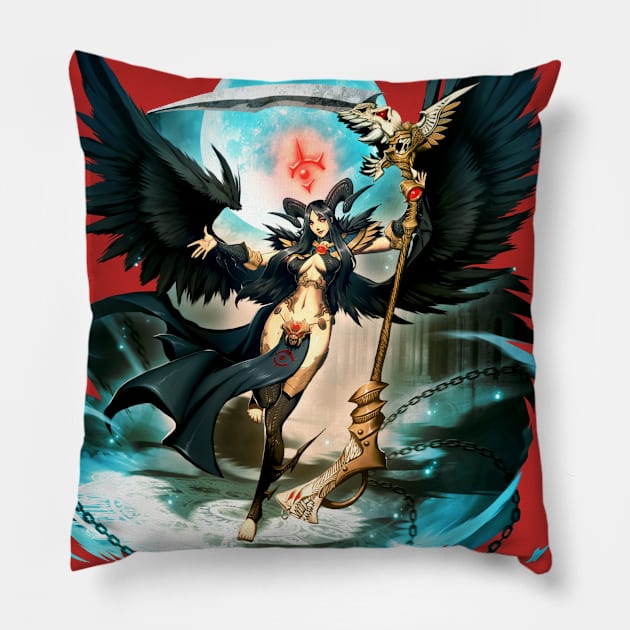 Red Horizon - Nehtali Pillow by JascoGames