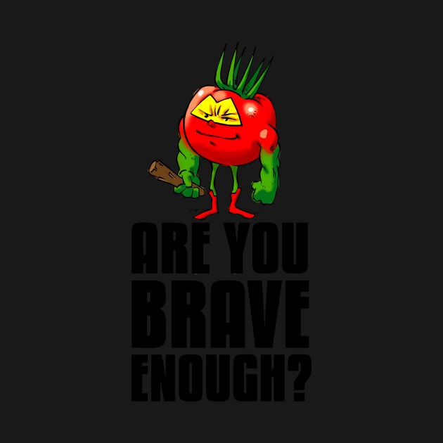 Veggie Superheroes / Tomato "The Barbarian" / Foodietoon by ProjectX23