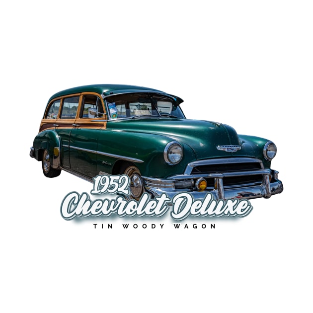 1952 Chevrolet Deluxe Tin Woody Wagon by Gestalt Imagery