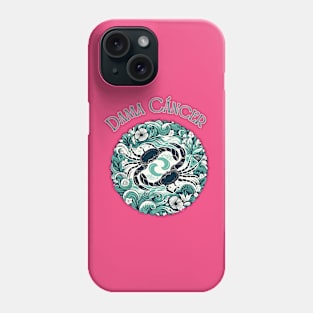 "Cancerian Spanish Celestial Waves"- Zodiac Horoscope Star Signs Phone Case