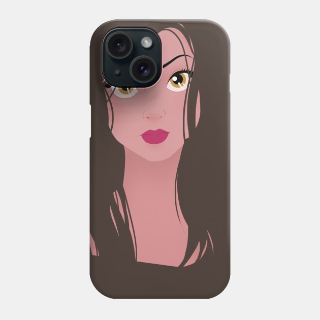 Beauty Hair Phone Case by seyogarciaartworks