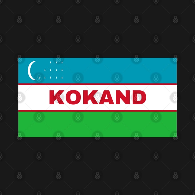 Kokand City in Uzbekistan Flag by aybe7elf