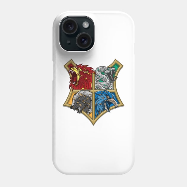 The largest school of Magic and Wizardry in Europe Phone Case by FamiFriki_V