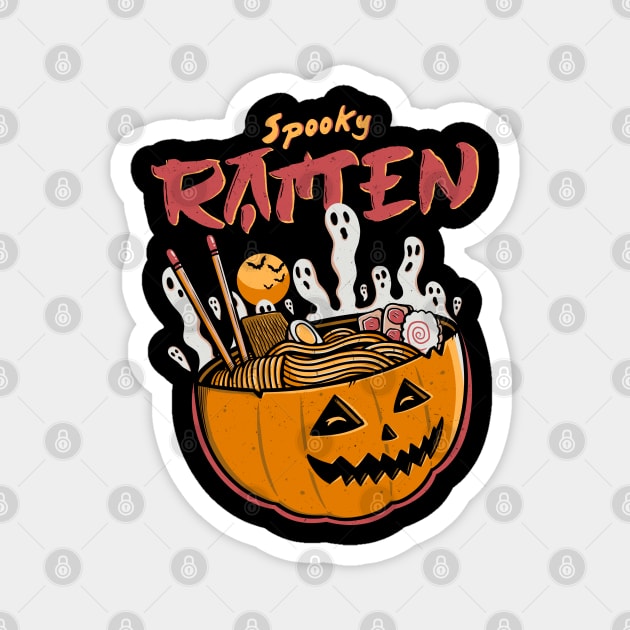 Spooky Ramen Magnet by Eilex Design