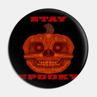 Halloween Stay Spooky Pumkins Pin