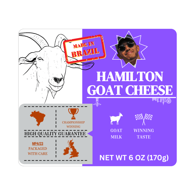 Lewis Hamilton - GOAT Cheese by Formula Ghostly