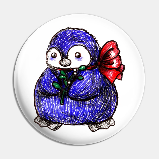 Penguin Chick Pin by Thedustyphoenix