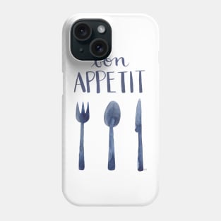 Bon Appetit - Blue Phone Case