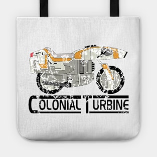 BSG Turbine Vintage Style Tee Tote