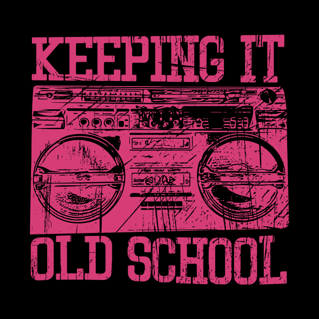 Old School Cassette Player by UNDERGROUNDROOTS