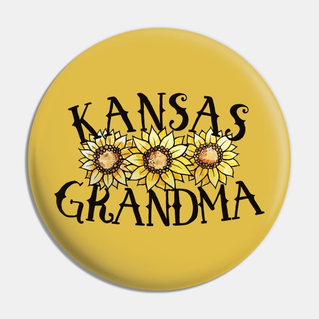 Kansas Grandma Pin by bubbsnugg