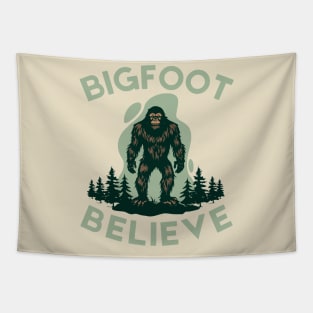 Bigfoot Believe Tapestry