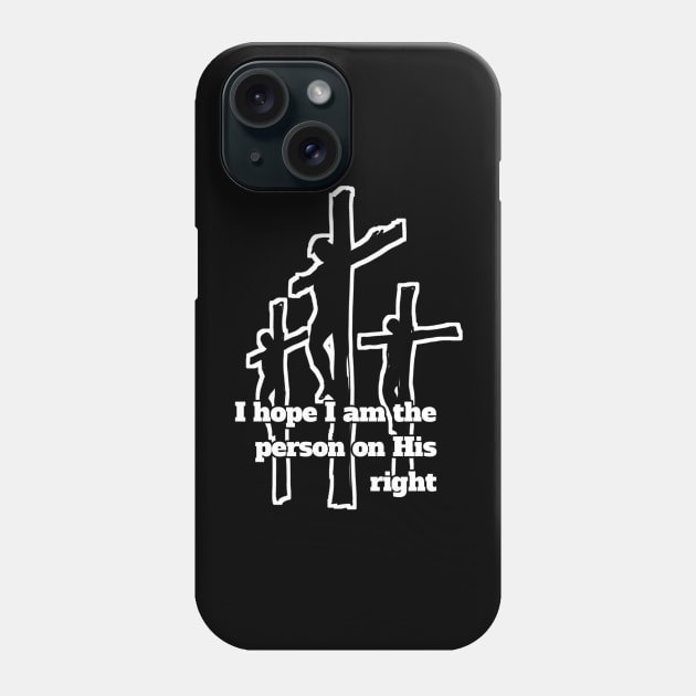 The person on His right Phone Case by appangalloms@gmail.com