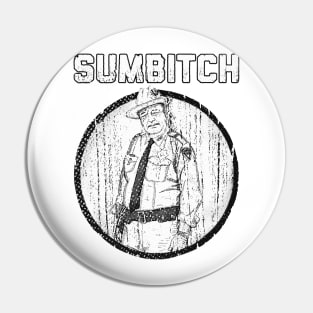 Vintage Sumbitch Halftone Pin