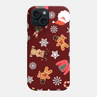 Festive Holiday Pattern Phone Case