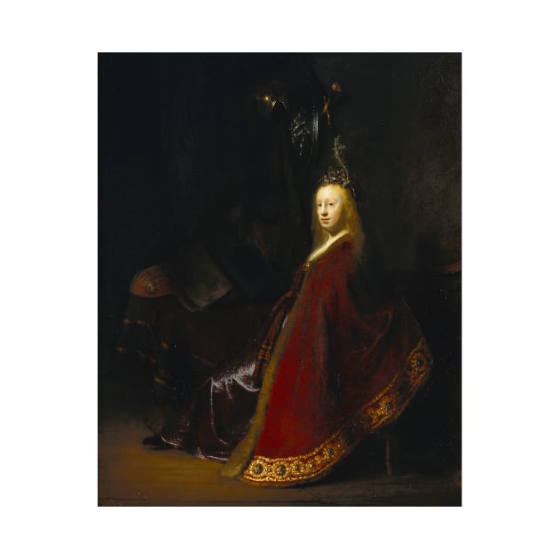 Minerva by Rembrandt by Classic Art Stall