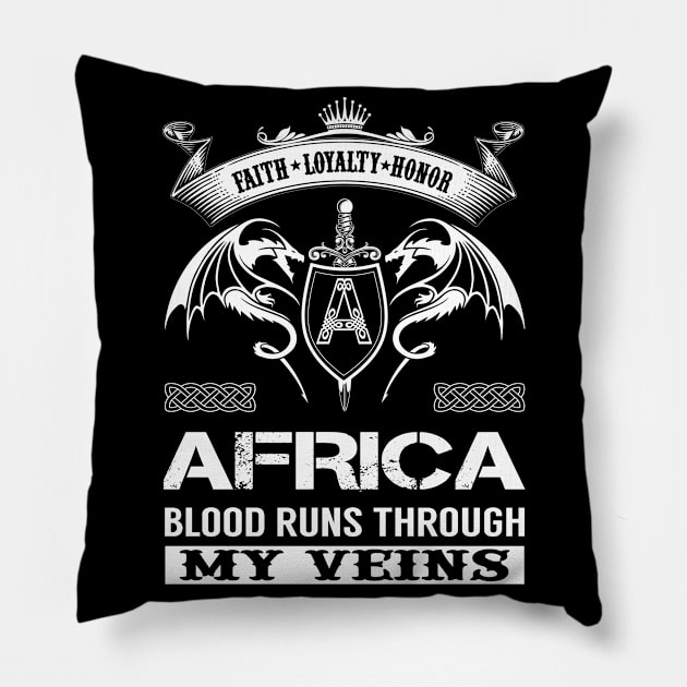 AFRICA Pillow by Linets