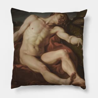 Death of a Gladiator - Jean-Simon Berthélemy Pillow