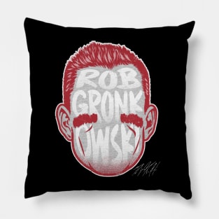 Rob Gronkowski Tamba Bay Player Silhouette Pillow