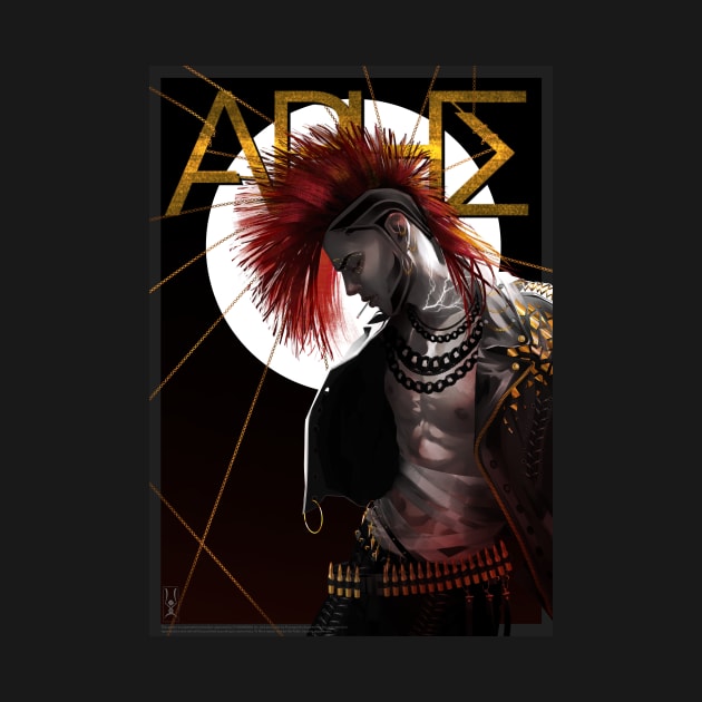 Ares Poster by Saoghal