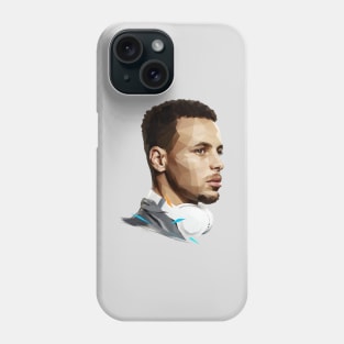 Stephen Curry low poly Phone Case