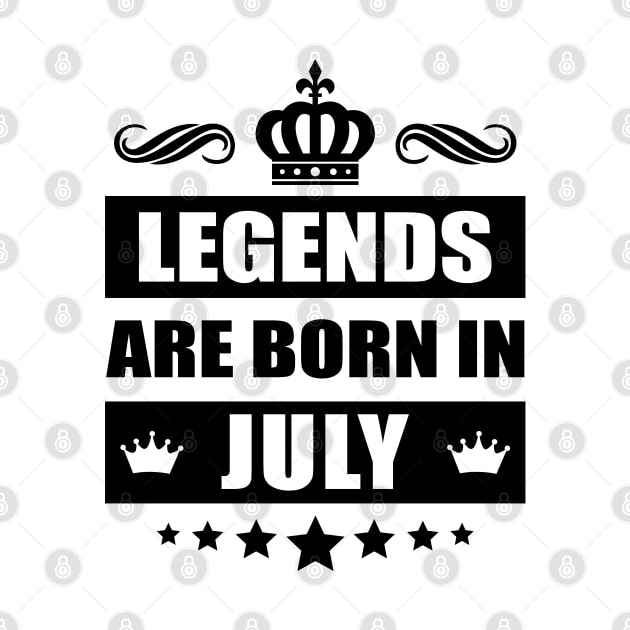 Legends Are born In July by TheArtism