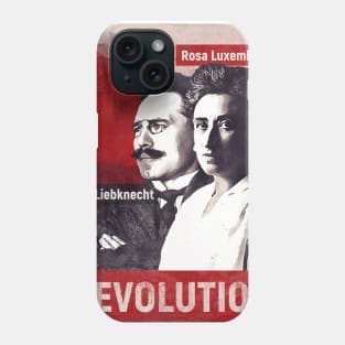 Rosa Luxemburg and Karl Liebknecht Phone Case