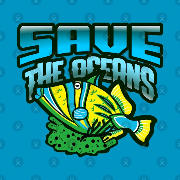 SAVE THE OCEANS by VICTIMRED