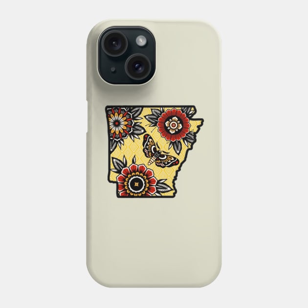 Traditional Arkansas Phone Case by Bolt•Slinger•22