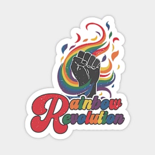 Rainbow Revolution Magnet