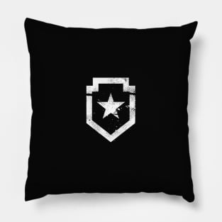 Raccoon Police Department Symbol Pillow