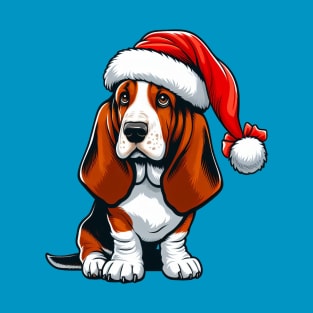 Basset Hound Christmas Eve Gifts T-Shirt