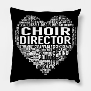 Choir Director Heart Pillow