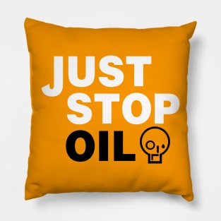 Just Stop Oil Pillow