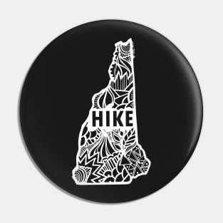 NH Hike (white image) Pin