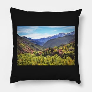 The Atlas Mountains Morocco Pillow