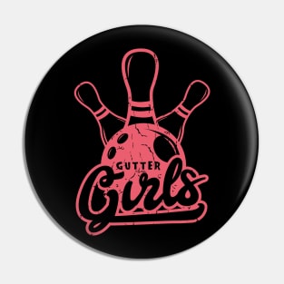 Gutter Girls - Bowling Girl Gift Pin