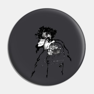 Ink Blot Dude Pin