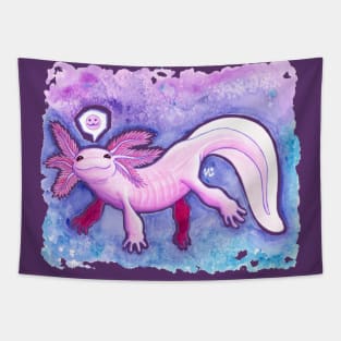 Galactic Axolotl Tapestry