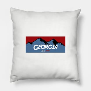 Georgia Mountains Pillow