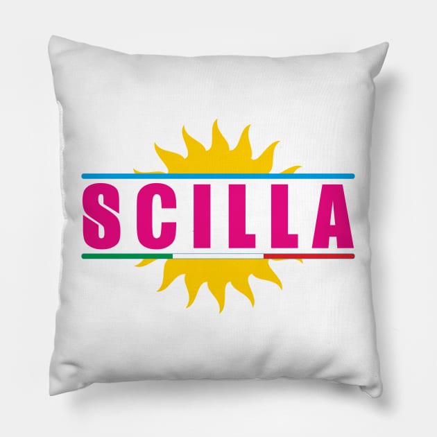 Città d'amare: Scilla Pillow by Condormax