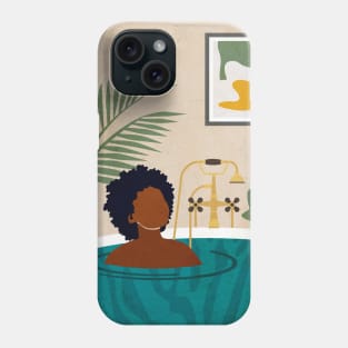 Bathtub Relaxation Phone Case