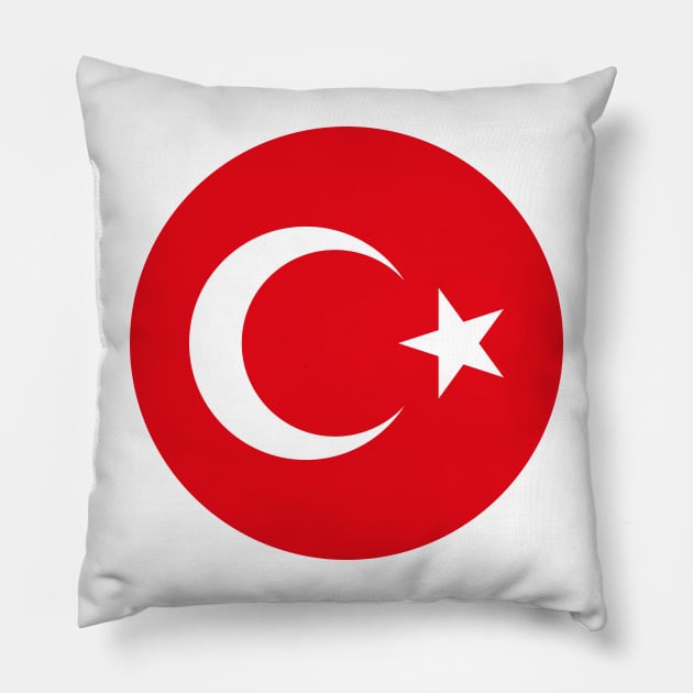 Turkey National Football Team Pillow by alexisdhevan