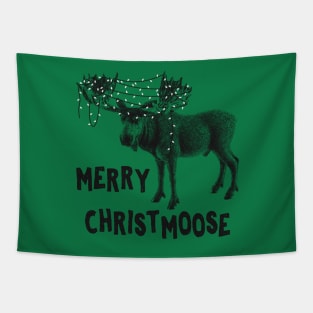 Merry Christmoose Tapestry