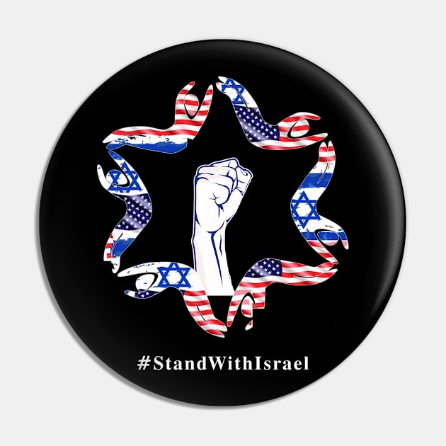 We Stand With Israel Unisex Tee | Support Israel | Jewish T-Shirt | Israel Tee | Je Pin by Proud Collection