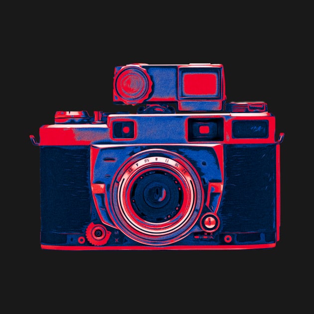 Vintage Camera #11 by UNALONEAPPAREL