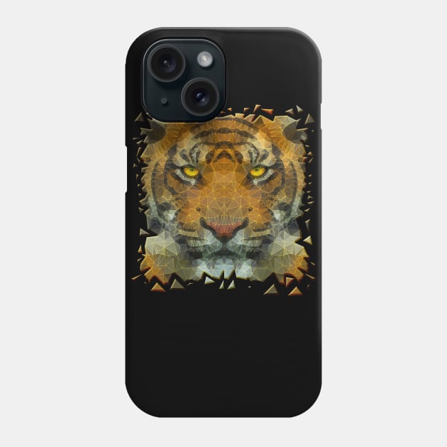 eyes of a tiger Phone Case by Ancello